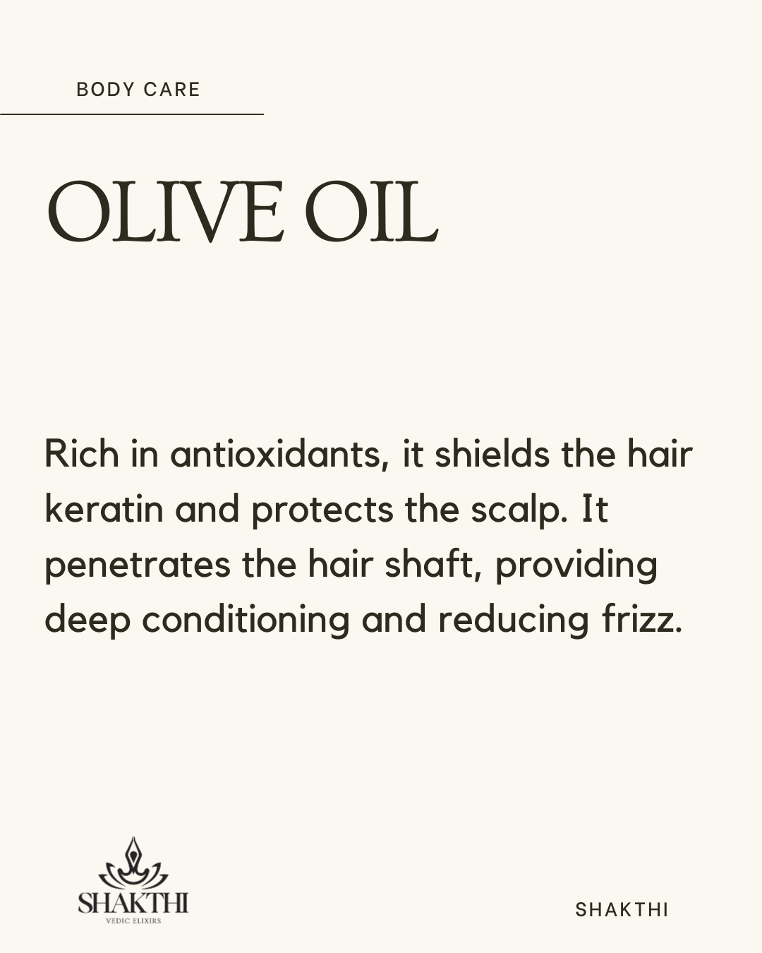 Shakthi Vedic Elixir Hair Oil - 100ML