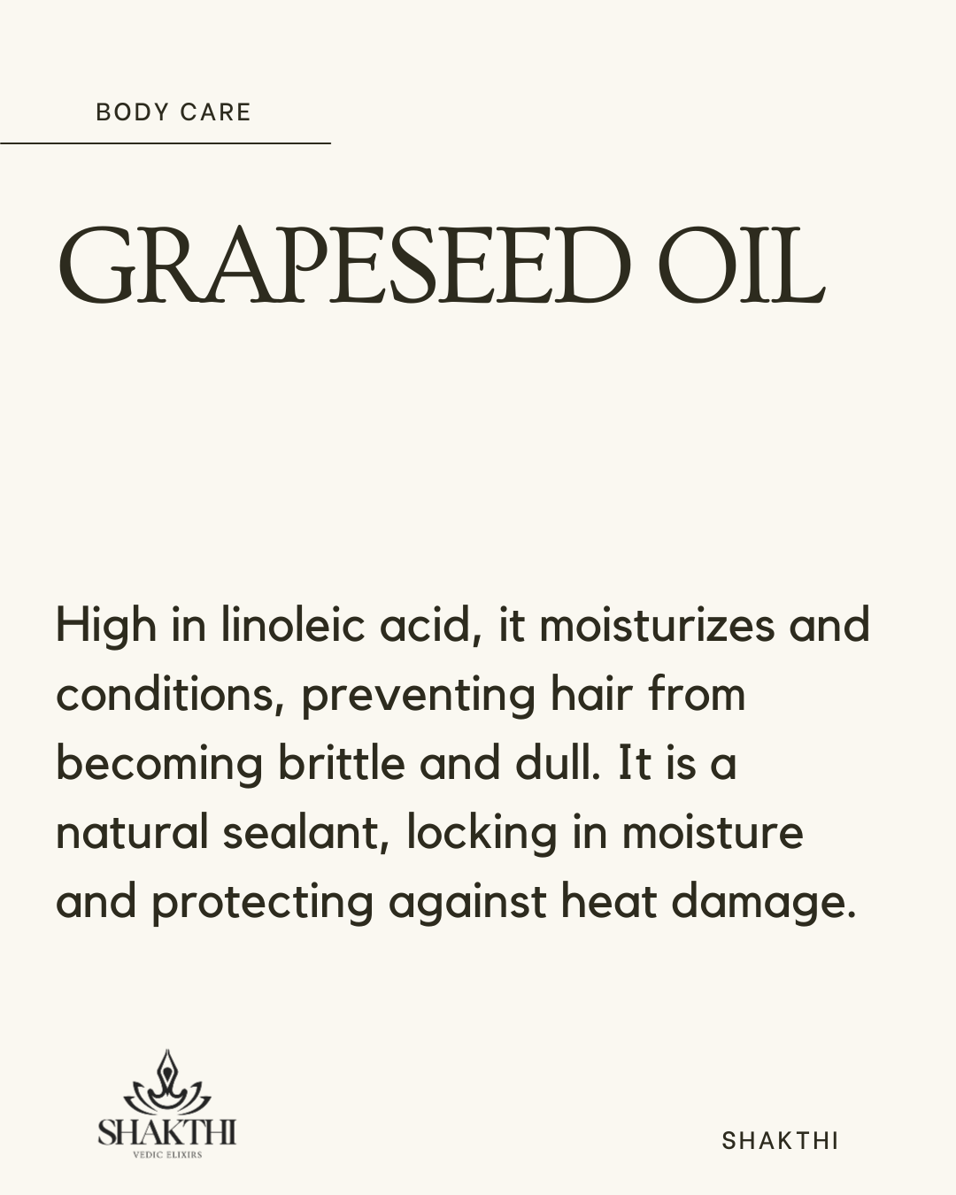 Shakthi Vedic Elixir Hair Oil - 100ML
