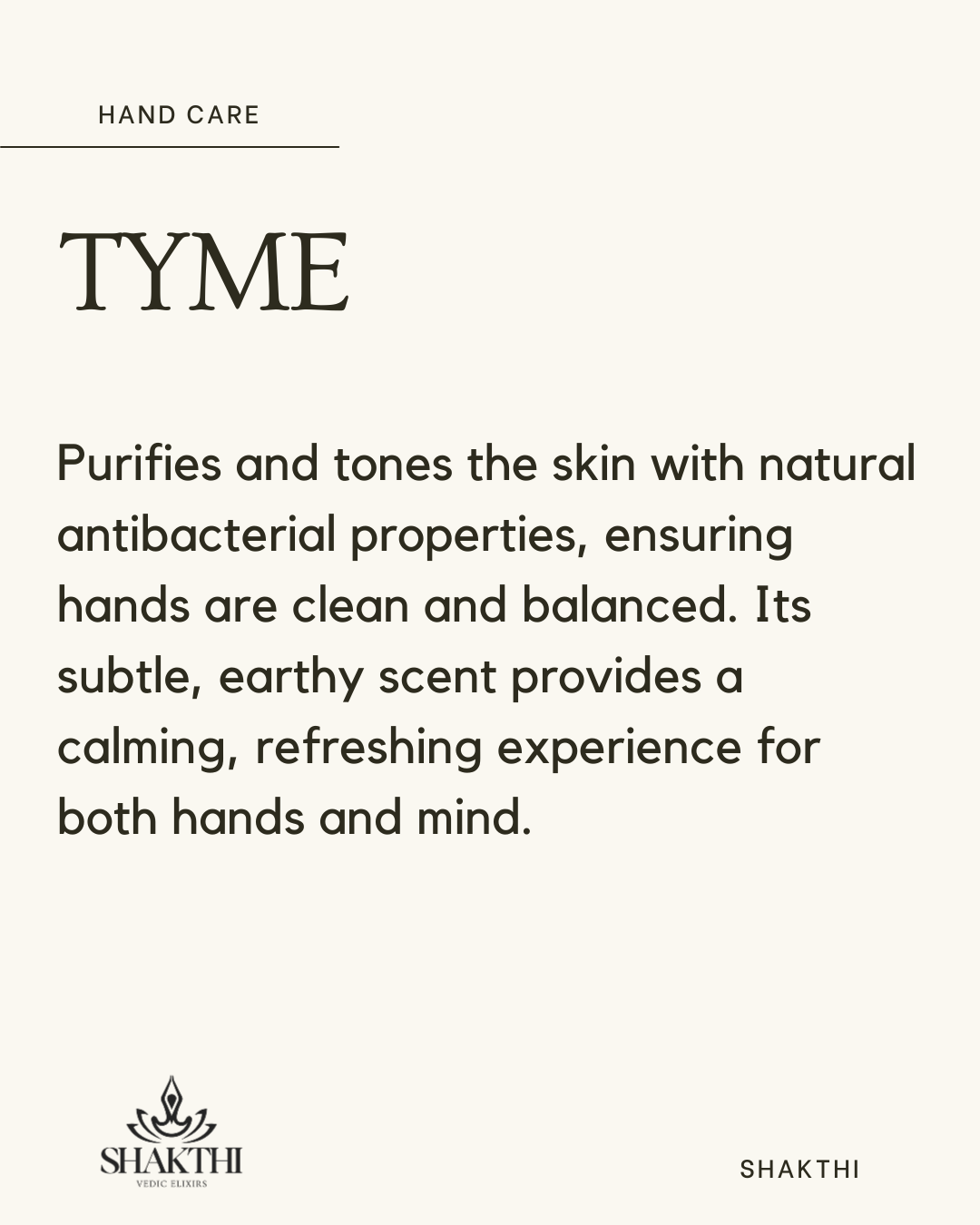 Shakthi Vedic Elixir Hand Wash
